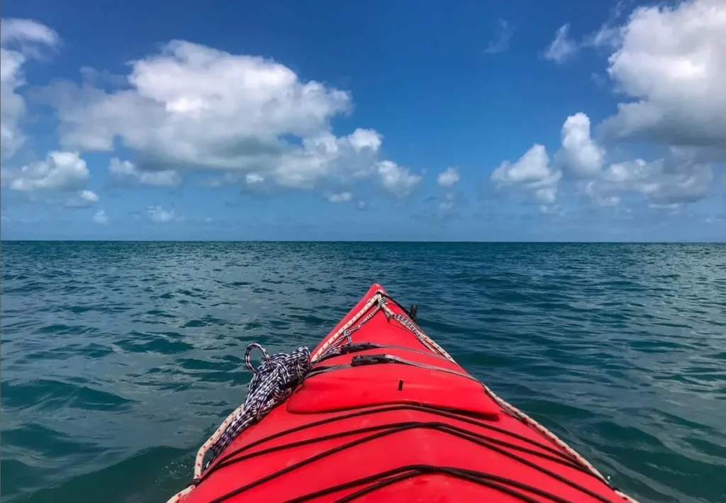 Sea kayaking