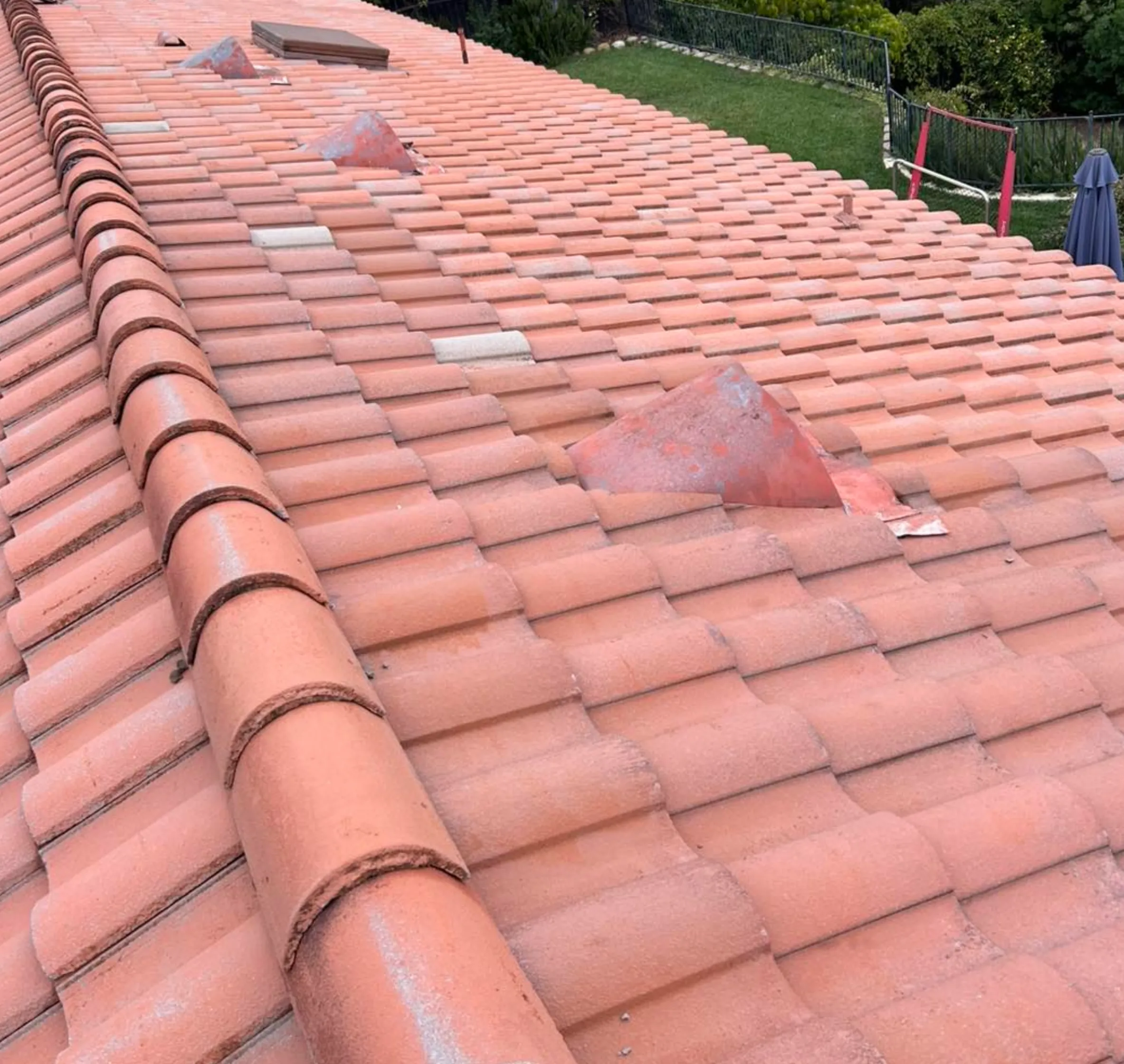 how to measure a roof for cleaning