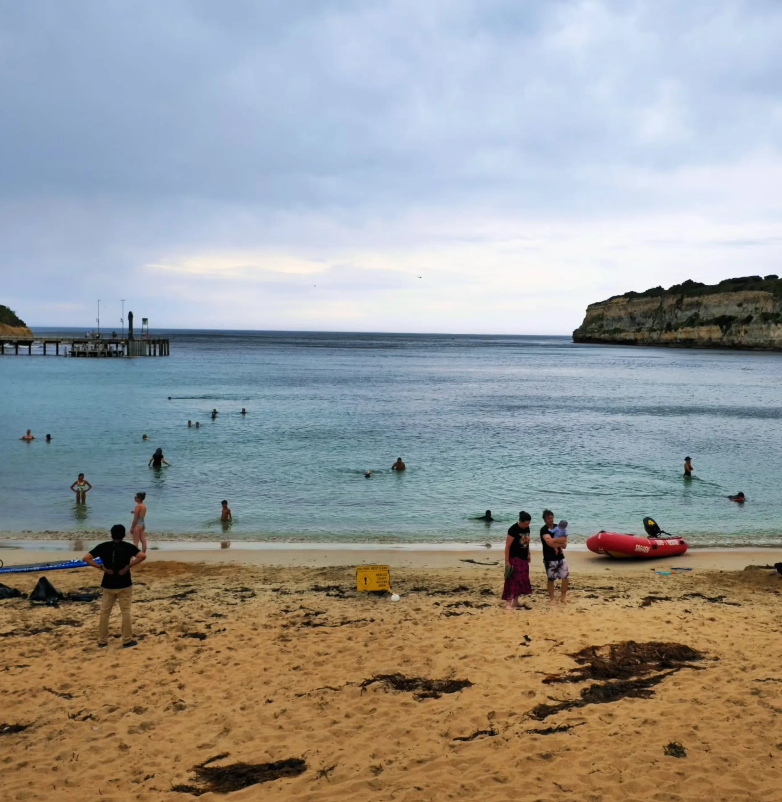 Great Ocean Road New Year crowds