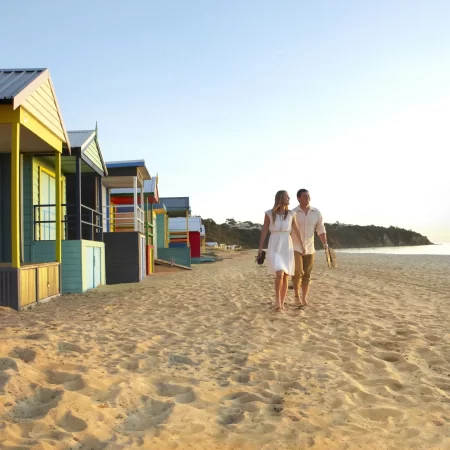 Mornington Peninsula, Bathing Boxes, Mt Martha, David Mitchener vv1232116